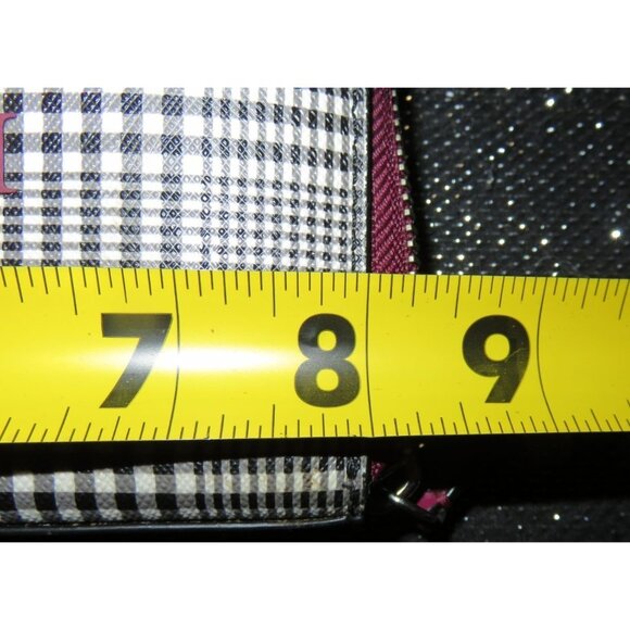 Coach 2014 Peyton Glen Plaid Printed Dome Cora Leather Satchel & Matching Wallet - Picture 16 of 16